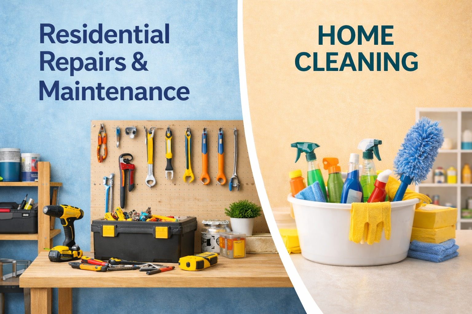 Residential repairs, maintenance and home cleaning in Madison Alabama